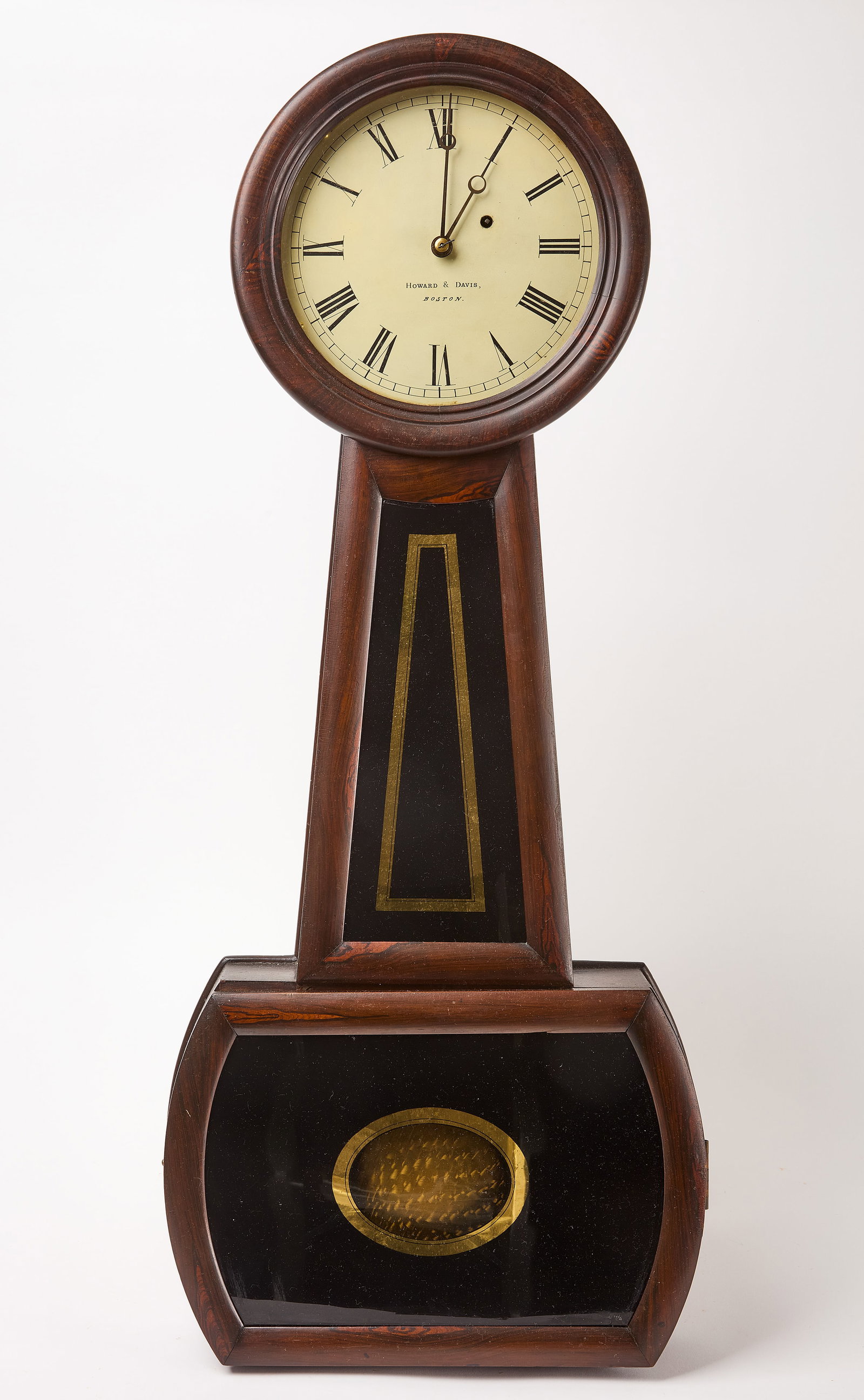 Howard & Davis 'No. 3 Regulator' Banjo Clock (1 of 5)