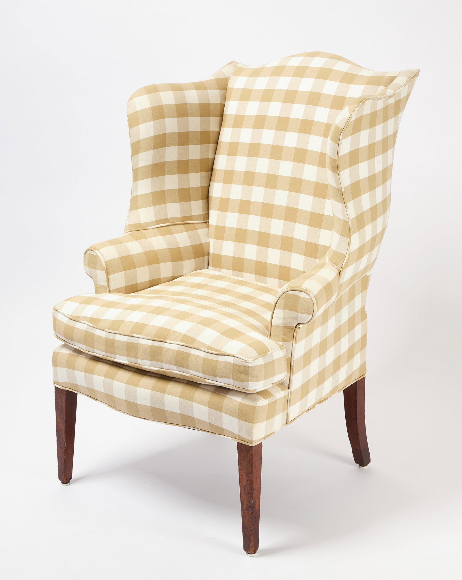 Hepplewhite Wing Back Chair (1 of 4)