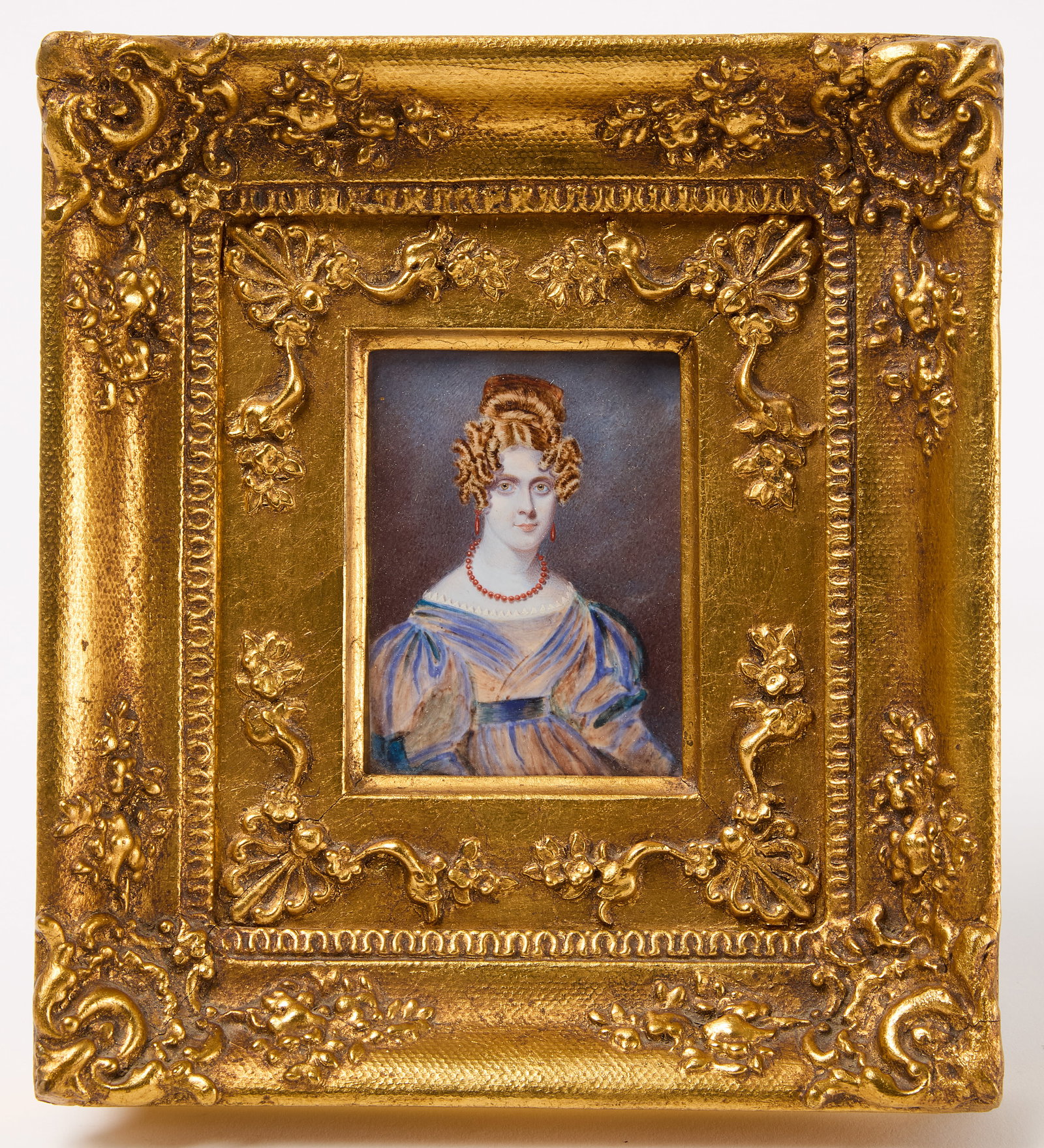 W. Thomson – Miniature Portrait of Woman with Red Hair (1 of 4)