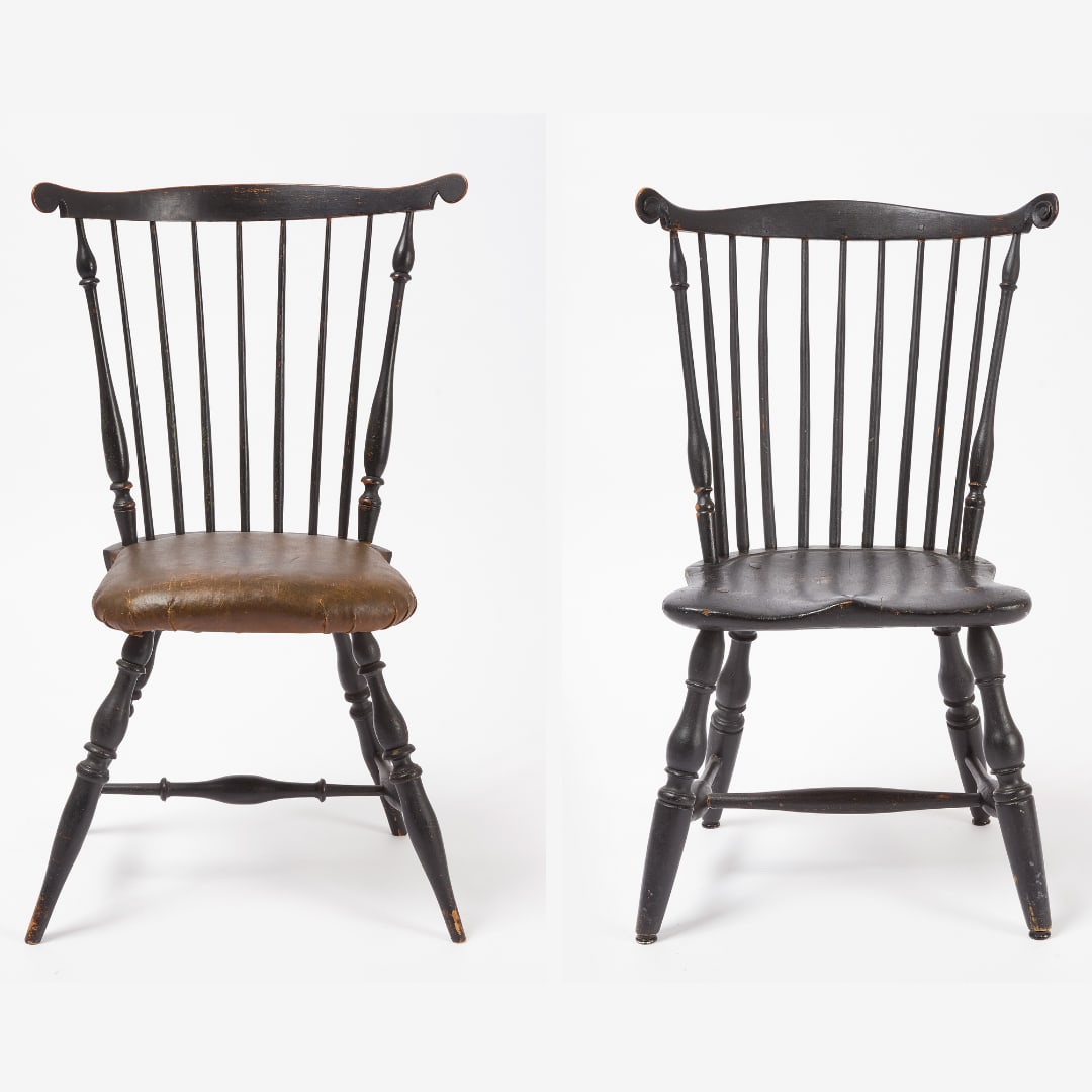 Two Fan Back Windsor Chairs (1 of 11)