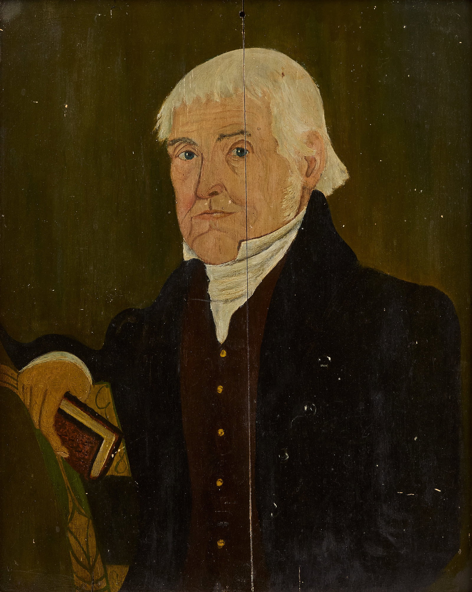 Portrait of Gentleman in a Paint-Decorated Chair (1 of 5)