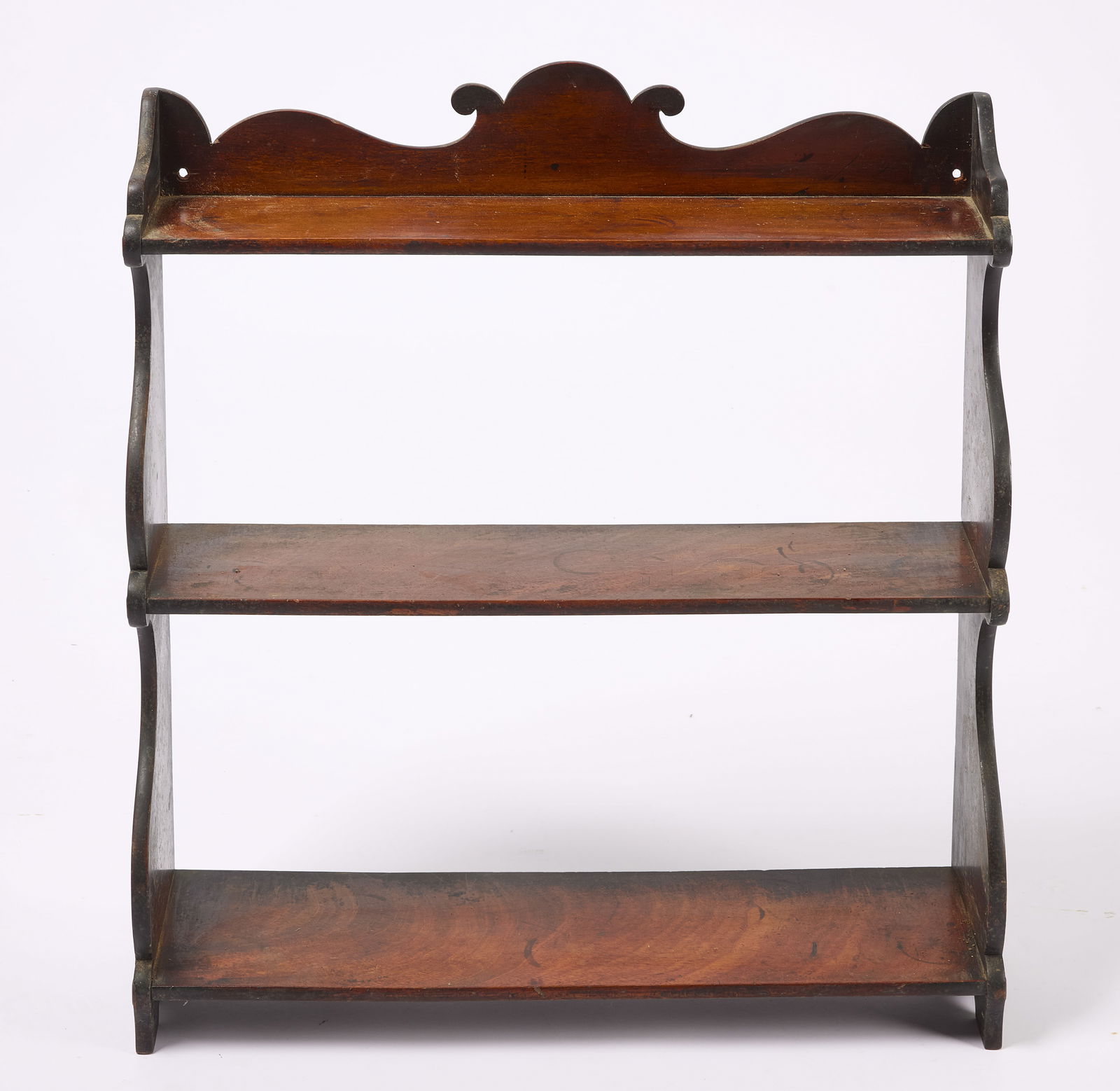 Wall Shelf with Carved Crest (1 of 4)