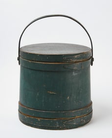 Large Painted Firkin