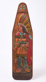 T. Merryman – Indian Chief Carving