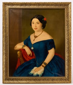 Portrait of a Young Woman with Jewelry