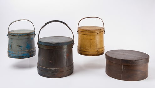 Three Firkins and Pantry Box
