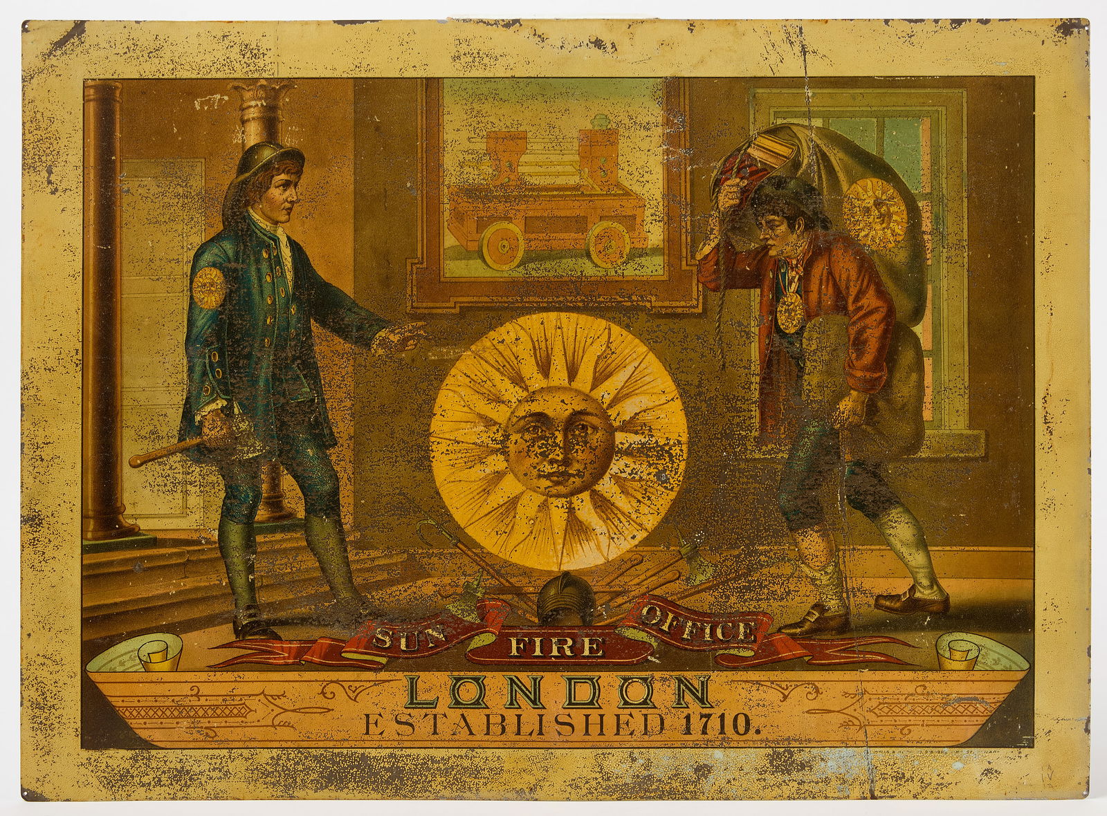 Sun Fire Office Sign (1 of 2)