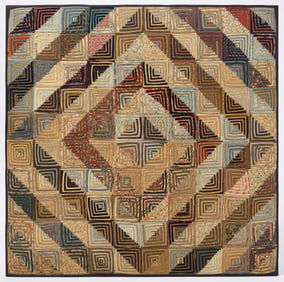Log Cabin Child's Quilt