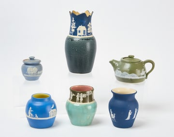 Group of Pisgah Forest Pottery