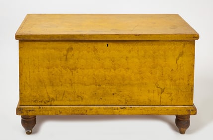 Yellow Blanket Chest