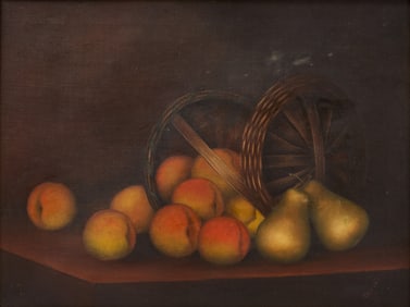 Still Life of Peaches