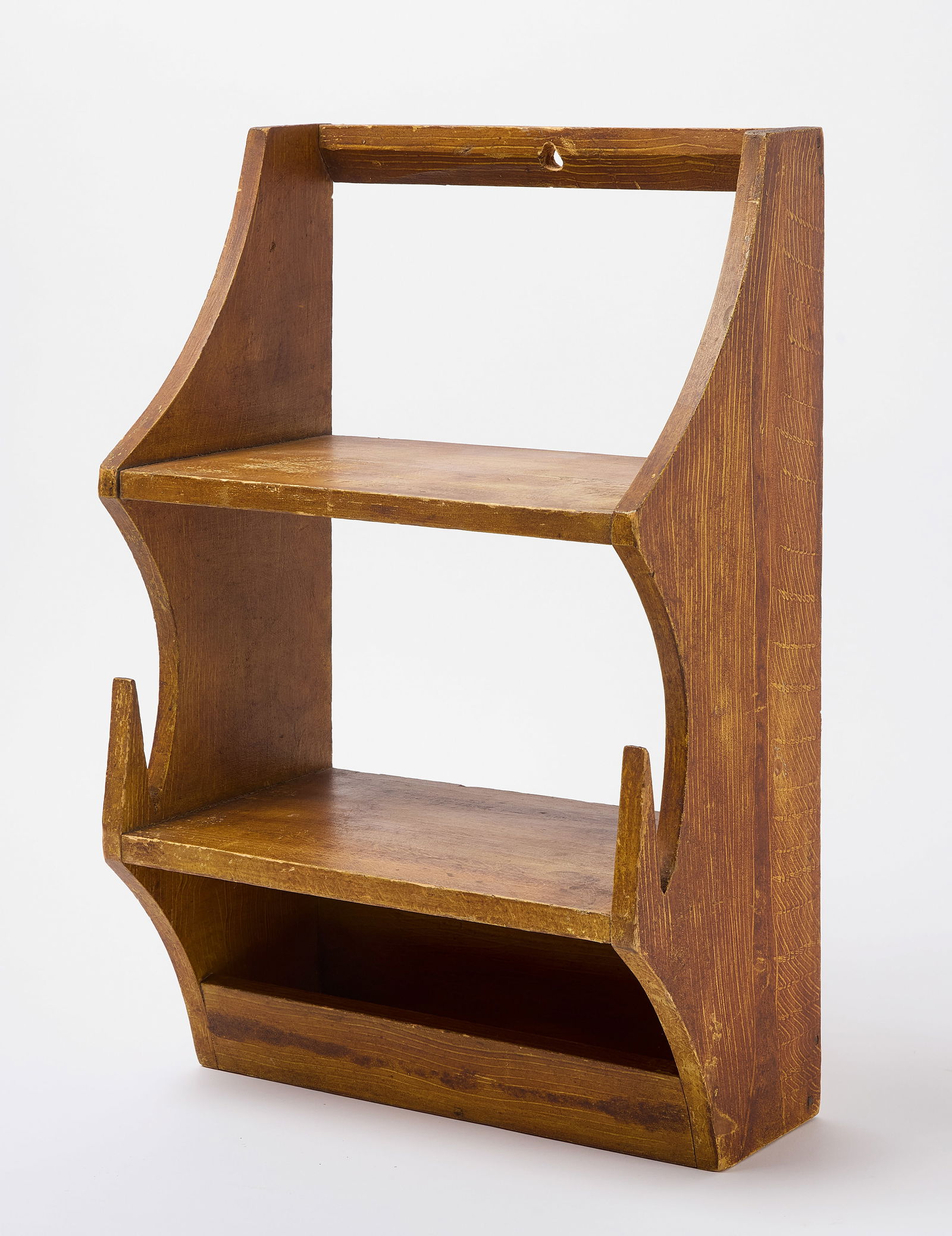 Grain Painted Wall Shelf (1 of 6)