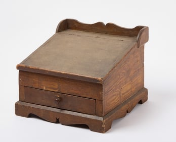 Painted Countertop Desk