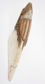 Bilet Head with Patriotic American Shield