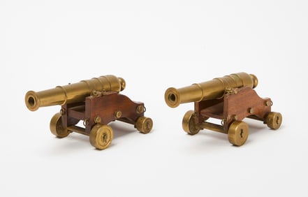Pair of Signal Cannons