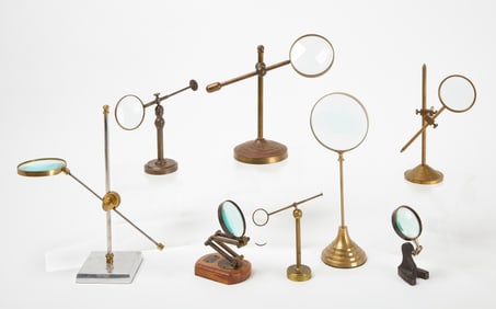 Eight Magnifying Glasses