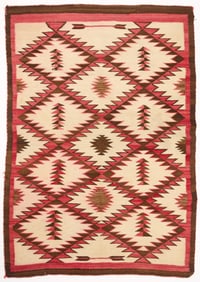 Two Navajo Rugs