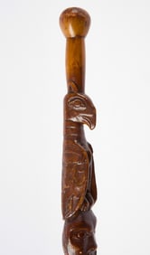 Northwest Coast Native Walking Stick
