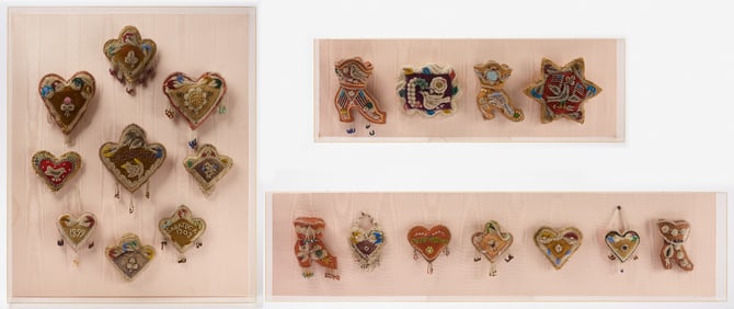 Collection of Native American Pin Cushions