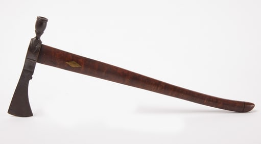 Native American Peace Pipe Tomahawk