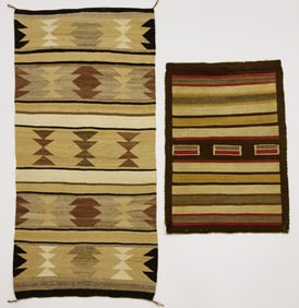 Two Navajo Rugs