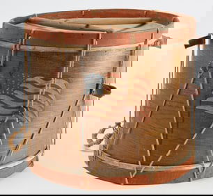 Patriotic Paint-Decorated Parade Drum