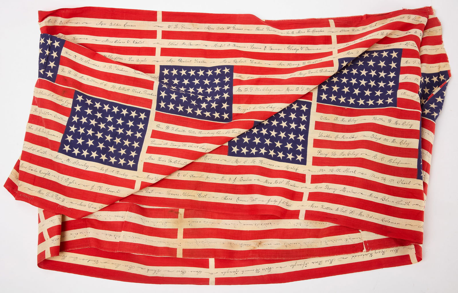 Uncut 46-Star American Flags (1 of 12)
