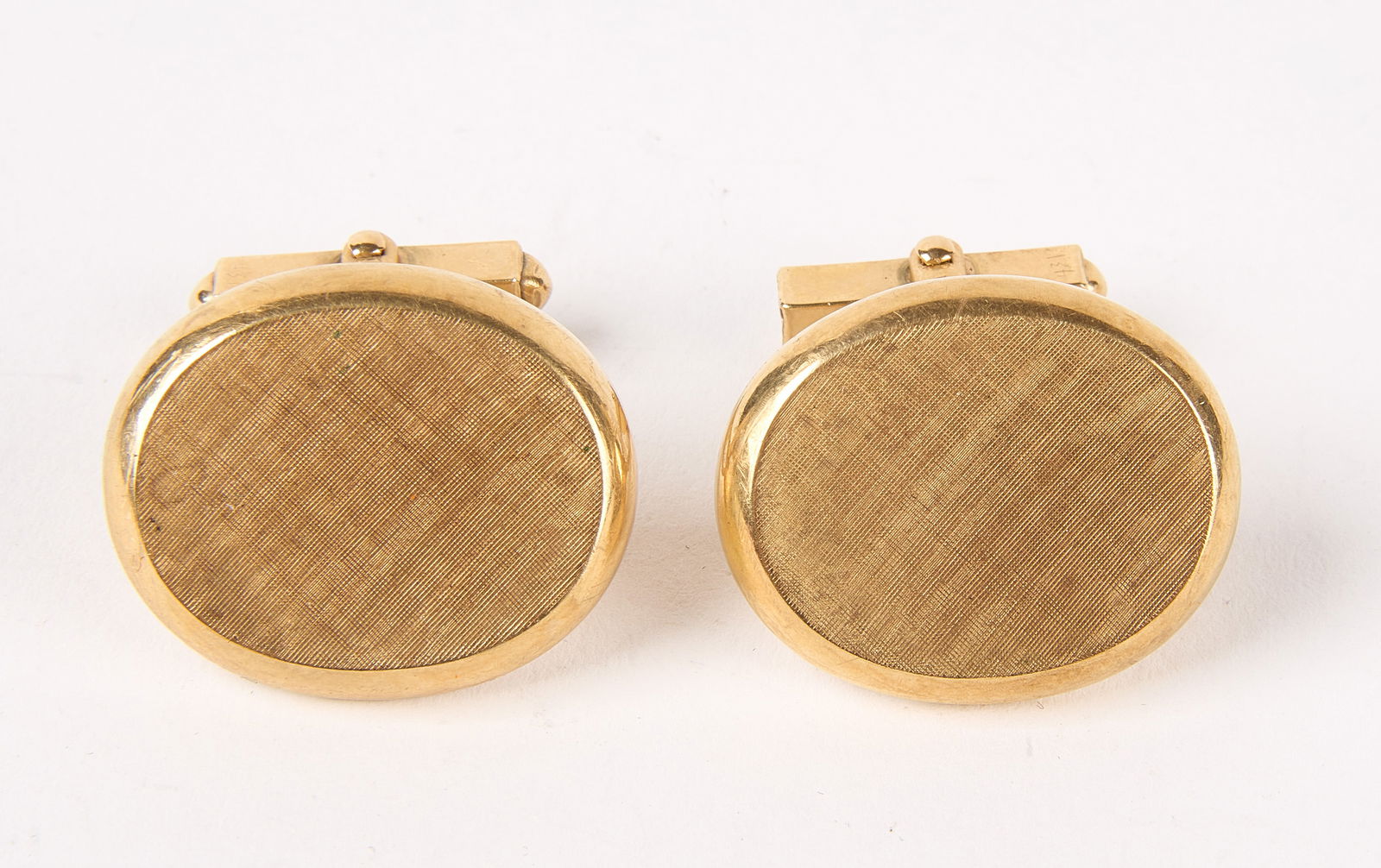 Tiffany 14K Gold Cufflinks (1 of 2)