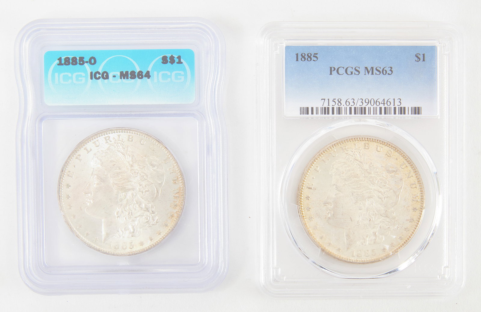 Two American Silver Dollars (1 of 2)