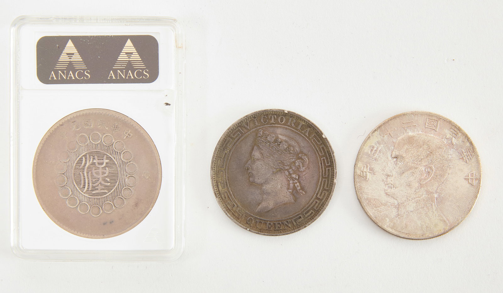 Three Foreign Silver Coins (1 of 2)