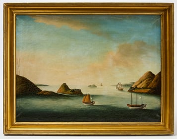 Bocca Tigris on the Pearl River: A Panoramic View