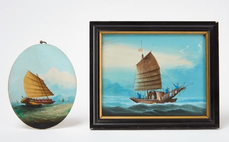 Two China Trade Paintings