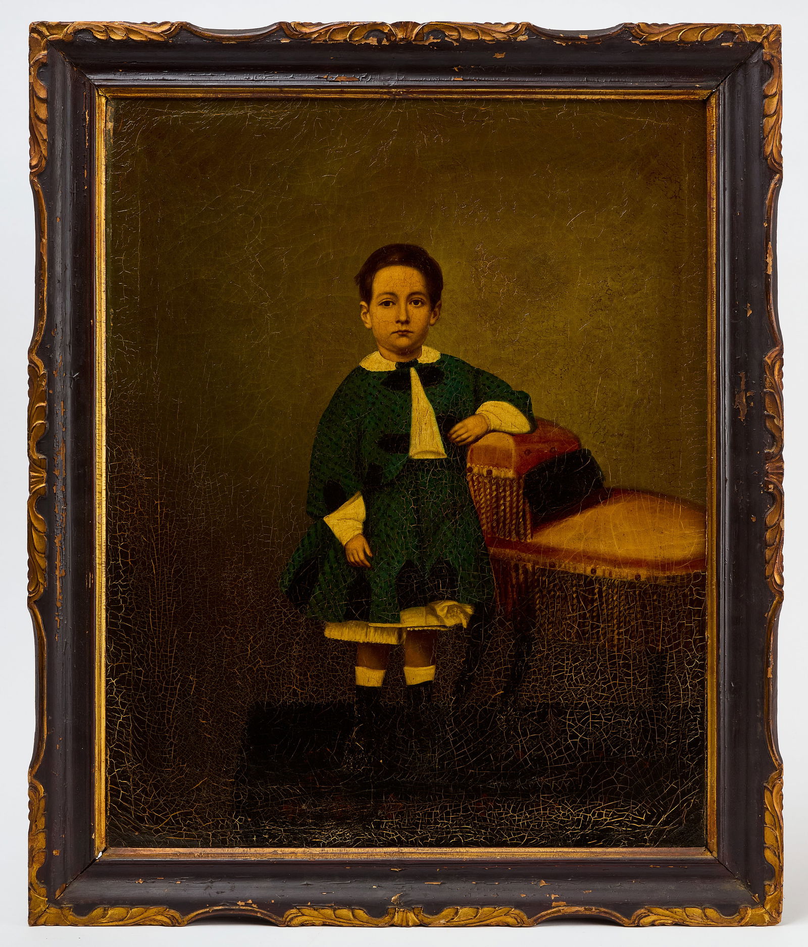 Yeuqua (fl. 1850-1885)- China Trade Portrait of a Young Boy (1 of 5)