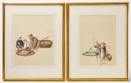 A Pair of Chinese Street Professions