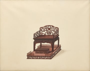 Design for Furniture: Hardwood Chair and Footstool