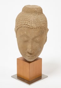 Sandstone Head of the Buddha