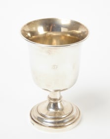China Trade Silver Goblet