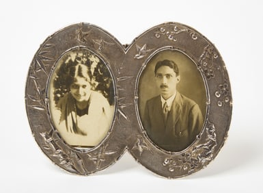 China Trade Silver Picture Frame