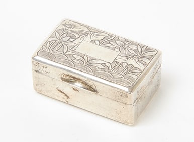 China Trade Silver Vinaigrette