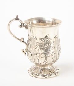 Colonial Indian Silver Tankard