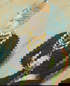 Indian Company School- Portrait of a Prince