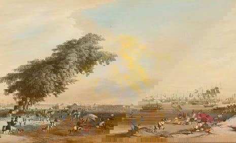 Sir Charles D’Oyly – Town and Port of Calcutta