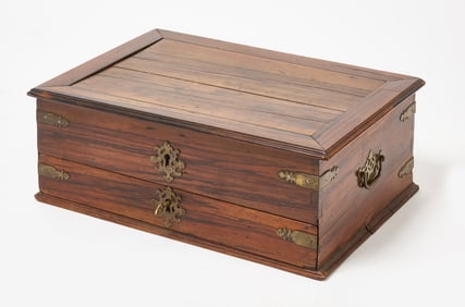 Dutch-Colonial Calamander Wood Box