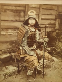 Kusakabe Kimbei - Portrait of a Samurai