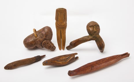Group of Eskimo Carved Figures