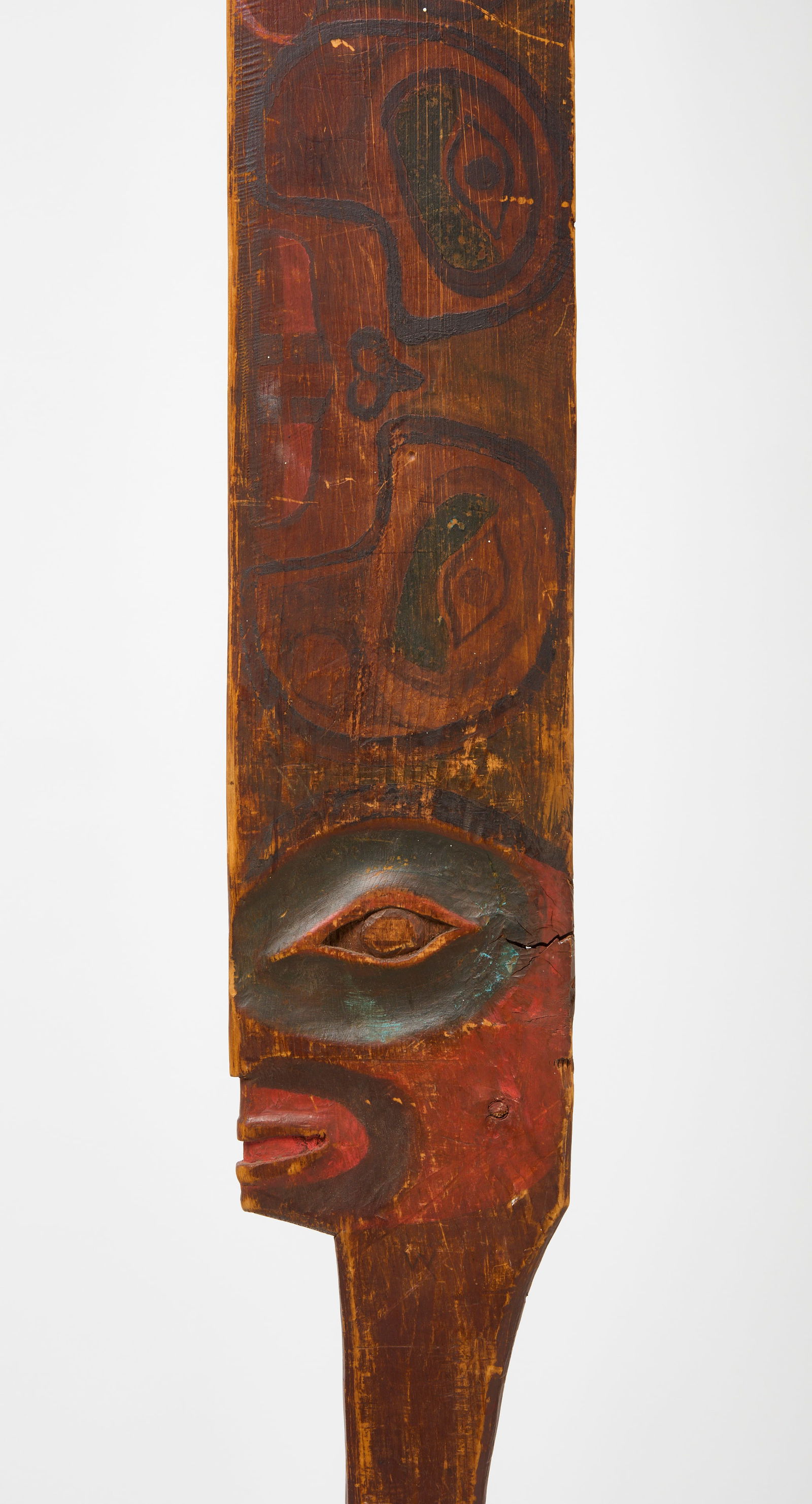 Northwest Coast Indian Tribal Paddle Banner (1 of 9)