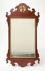 Chippendale Mirror with Eagle Crest