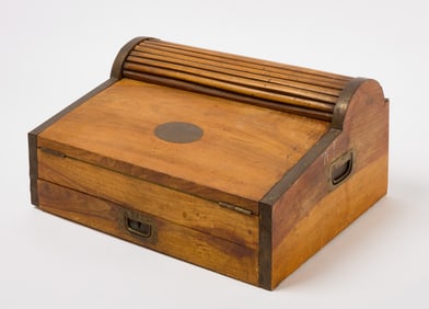 Chinese Export Roll-Top Lap Desk