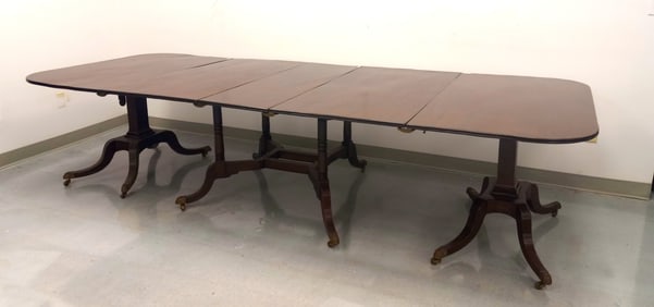 Three-Part Dining Table