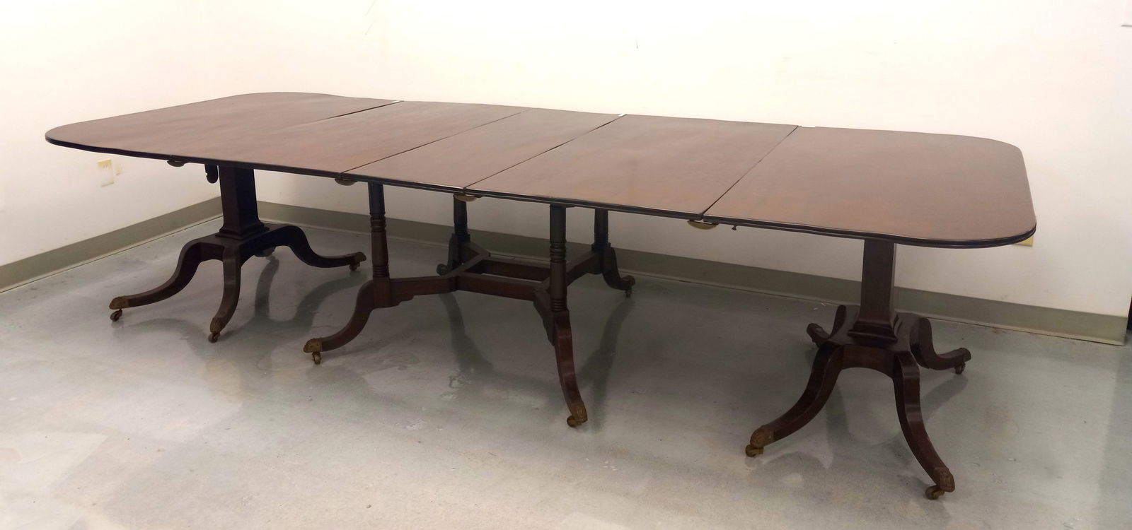 Three-Part Dining Table (1 of 8)